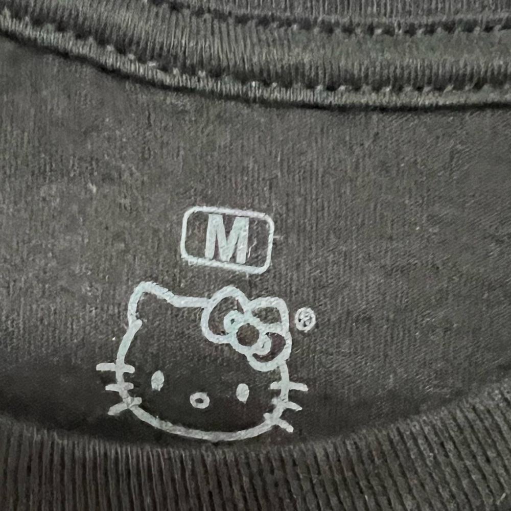 Hello Kitty, Sanrio, Women’s, Black, Thunder & Lightening, T-Shirt. - Picture 4 of 6